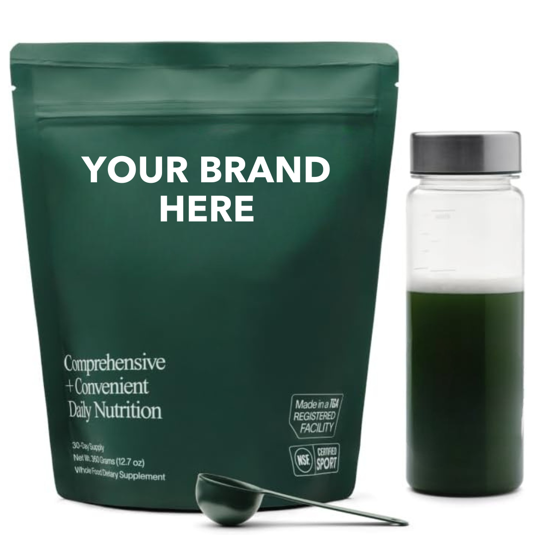 Super greens powder — original GP Labs product concept