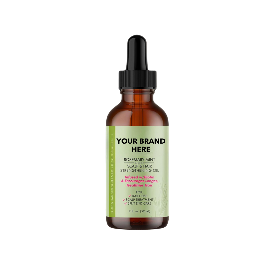 Rosemary oil hair serum — original GP Labs product concept